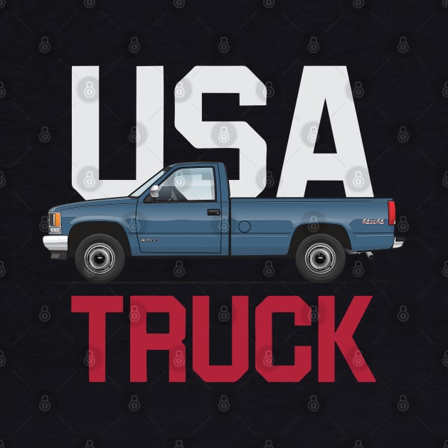 USA Truck 1 LWB Blue by JRCustoms44